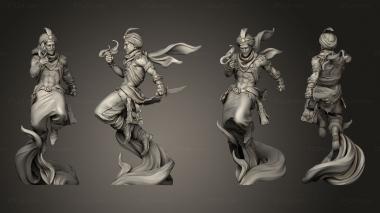 Figurines of people White Werewolf David 3d model