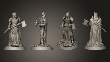 Figurines of people Wightpocalypse Skeleton Executioner 3d model