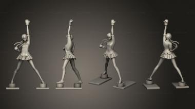 Figurines of people Xiaoyu King Eyelashes 3d model