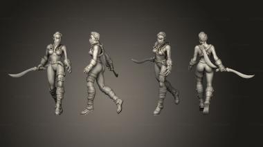 Figurines of people Zana the Rogue NSFW 3d model