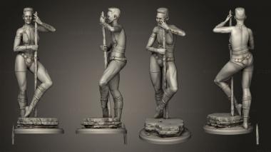 Figurines of people Zula THE thief Conan 3d model