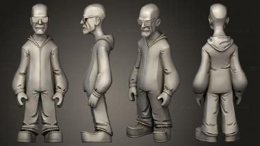 Figurines of people Breaking Bad Gus Cuerpo 3d model