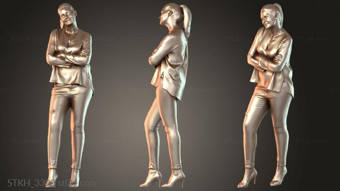 Figurines of people (Aa Odd, STKH_3300) 3D models for cnc