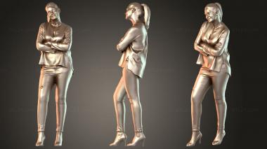 Figurines of people Aa Odd 3d model