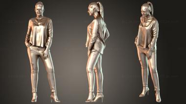 Figurines of people Aa Soft 3d model
