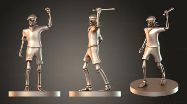 Figurines of people Acquisitions Inc Prust 3d model