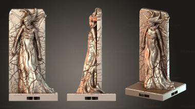 Figurines of people Aether Seraphim Ark Juve Goddess Plain 3d model