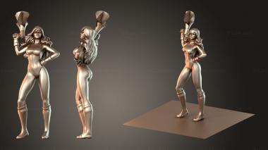 Figurines of people Agent Canario 3d model