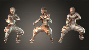 Figurines of people Akasa 3d model