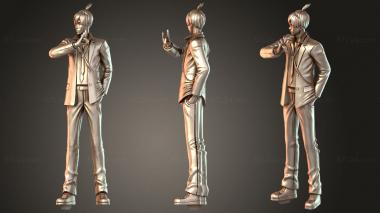 Figurines of people Aki Hayakawa Chainsawman 3d model