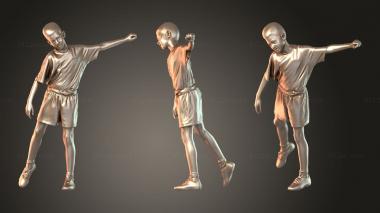 Figurines of people Amal 3d model