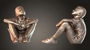 Figurines of people Amal native duplicate 3d model