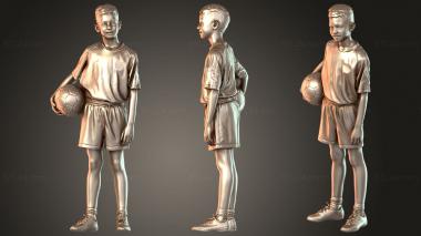 Figurines of people Amal extra 3d model