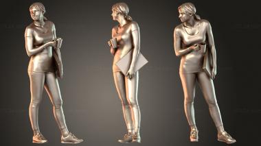 Figurines of people Anastasia Keen 3d model