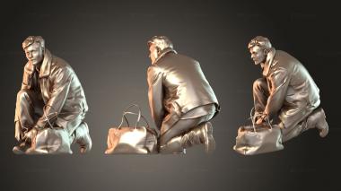Figurines of people Andrew 3d model