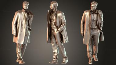 Figurines of people Andrew Clever 3d model