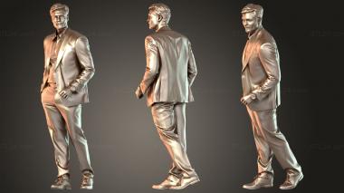 Figurines of people Andrew Honest 3d model