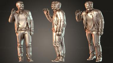 Figurines of people Andrew Native Loyal 3d model