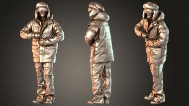 Figurines of people Andrew Zealous 3d model