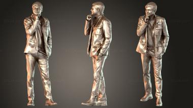 Figurines of people Andy Bold 3d model