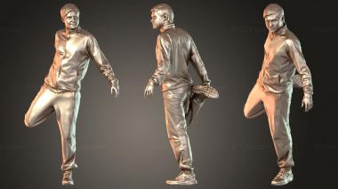 Figurines of people Andy Unshaken 3d model