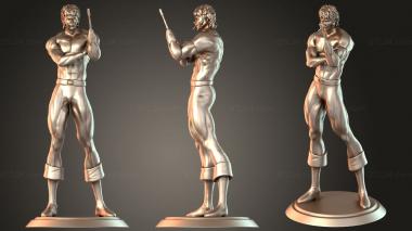 Figurines of people Anime Cobra Psychogun 3d model