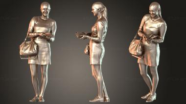 Figurines of people Anna Kind 3d model