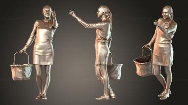 Figurines of people Anna Youthful 3d model