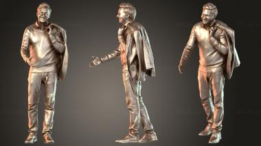 Figurines of people Anselmo Keen 3d model