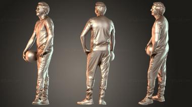 Figurines of people Anselmo Noble 3d model