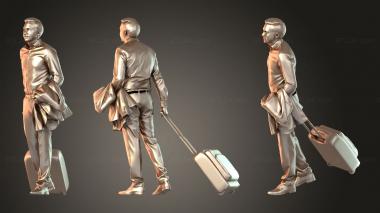Figurines of people Anselmo v 3d model