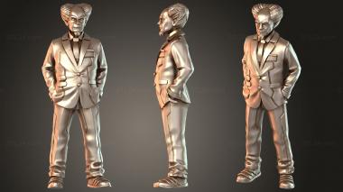 Figurines of people Aragami 3d model