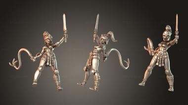 Figurines of people Arena Pilot PlayStation 3d model