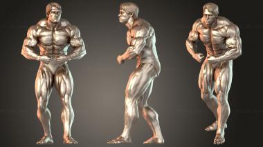 Figurines of people Arnold Schwarzenegger Iconic 3d model