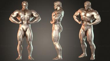 Figurines of people Arnold Schwarzenegger Resolute 3d model