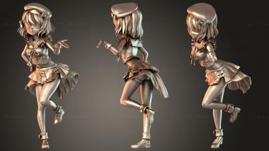 Figurines of people Azur Lane Zeal 3d model
