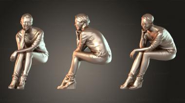 Figurines of people Bao 3d model