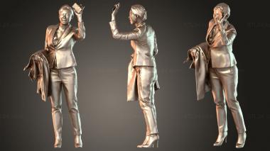 Figurines of people Bao Brave 3d model