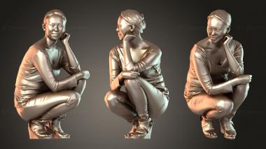 Figurines of people STKH_3407 3d model