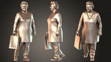 Figurines of people Barbara Graceful 3d model