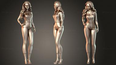Figurines of people Barbie Businesswoman 3d model