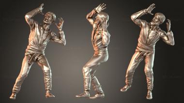 Figurines of people Beastmen Peasant Unshaken 3d model