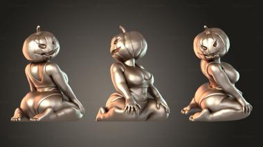 Figurines of people Beastmode Witch 3d model
