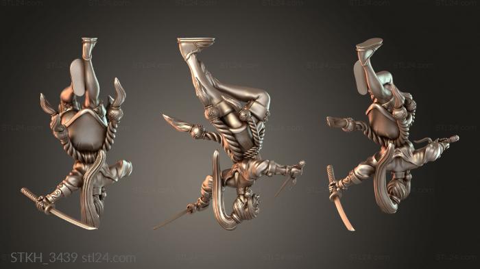 Figurines of people (Belle SFW, STKH_3439) 3D models for cnc
