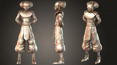 Figurines of people Bernd 3d model
