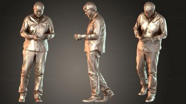 Figurines of people Bernd Persistent 3d model