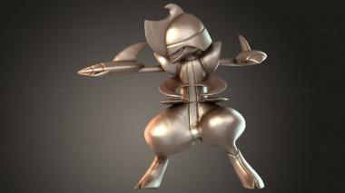 Figurines of people Bisharp 3d model