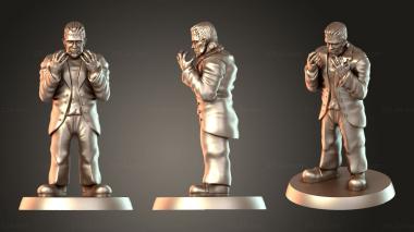Figurines of people BO Halloween Stream Frankenstein 3d model