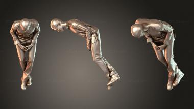 Figurines of people Bruce Strong 3d model