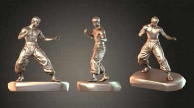 Figurines of people Bruce Lee Versatile 3d model